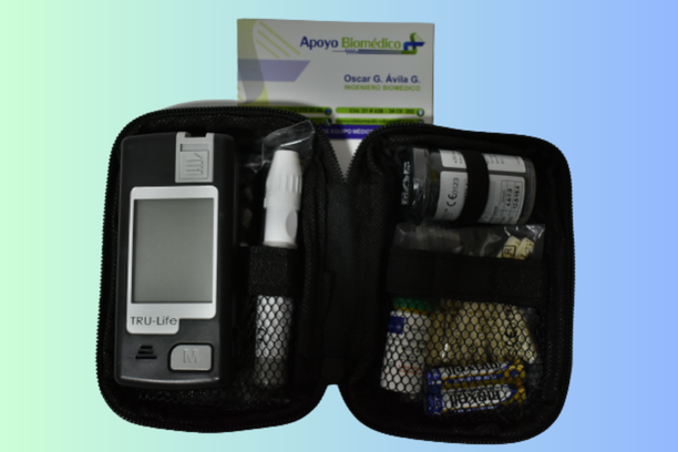 Monitor de glucosa en la sangre True Life